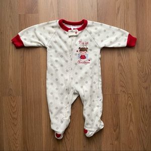 *2 for $14!* My first Christmas fleece sleeper